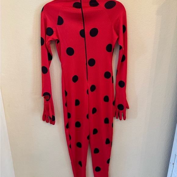 Spirit Halloween Adult Miraculous Ladybug Catsuit Costume Size Small - Picture 5 of 5